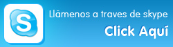 Llámenos a traves de skype
